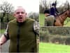 Shocking footage shows huntsman beating horse with whip - and another screaming abuse