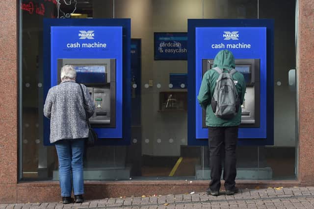 Nationwide customers were still able to withdraw money at cash machines during the delay (Photo: Nathan Stirk/Getty Images)