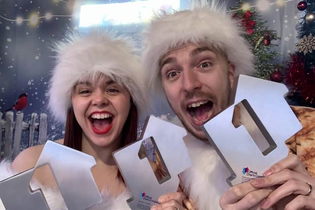 If LadBaby hit the top spot as they are expected to do, it will be a record-breaking fourth consecutive Christmas number one for the act (Photo: Official Charts Company/PA)