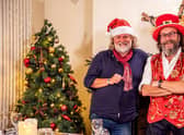 The Hairy Bikers Go North for Christmas. (Credit: BBC)