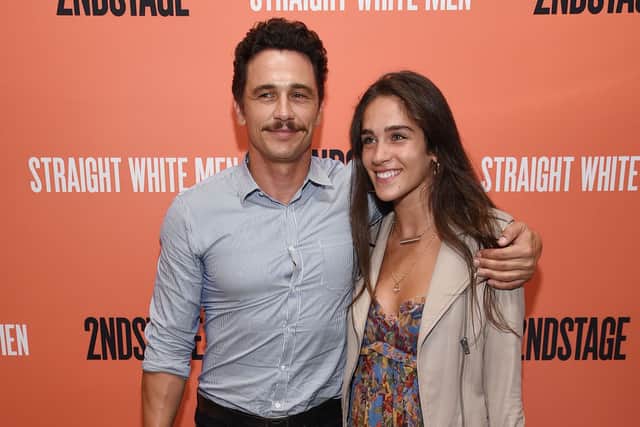 James Franco and  Isabel Pakzad at the opening night of Straight White Men in 2018 (Photo: Dimitrios Kambouris/Getty Images)