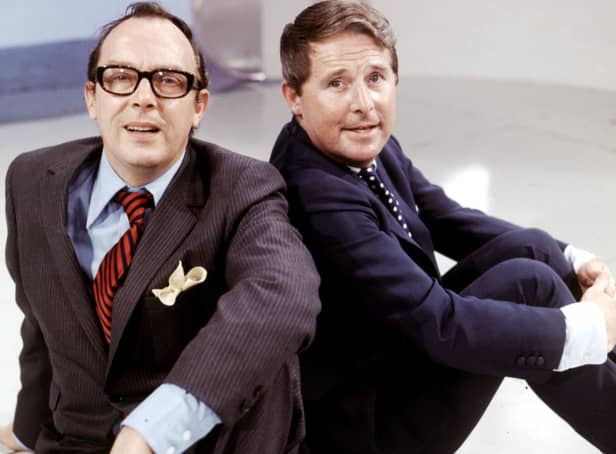 <p>A lost episode of Morecambe and Wise is set to air on Christmas Day after being discovered in an attic by Eric Morecambe’s son (Photo: BBC)</p>