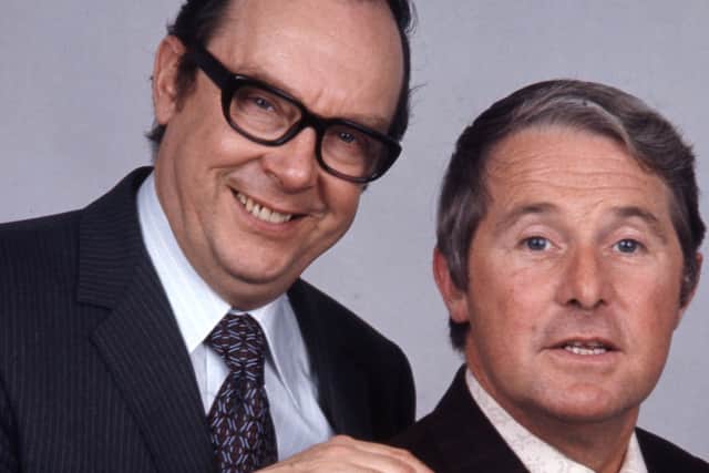 The 45-minute special was discovered in an attic by Eric Morecambe’s son (Photo: BBC)