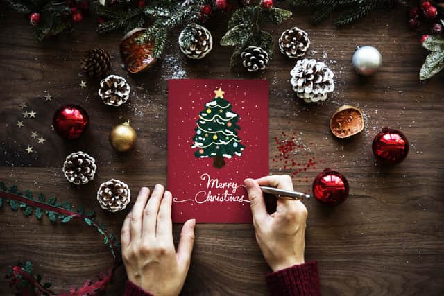 Most Christmas cards are paper based and therefore recyclable (Photo: Shutterstock)