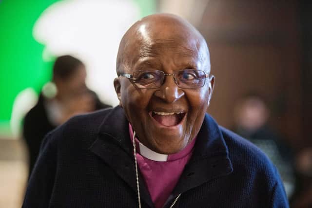 Desmond Tutu was known for his genial manner and sharp wit (image: AFP/Getty Images)