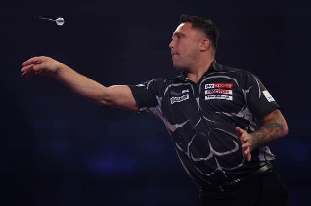<p>Defending champion Gerwyn Price takes on Belgium’s Kim Huybrechts in the Third Round after winning his opening match against Richie Edhouse</p>