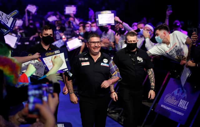 His potential route to the final looks ridiculously tough, but if anyone can do it two time world champion Gary Anderson can