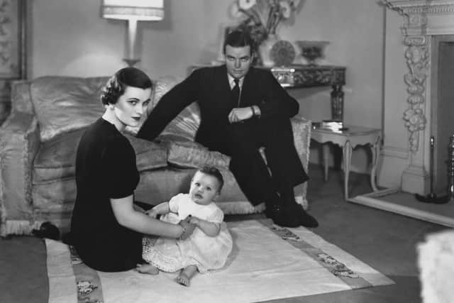 Margaret and Charles at home with their daughter Frances in 1958 (Picture: Getty Images)