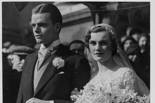 The wedding of the Duchess of Argyll and Charles Sweeny, 1933. (Picture: Getty Images)