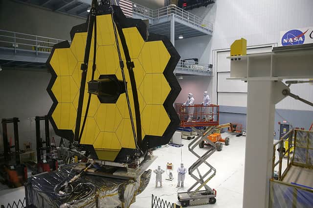 The James Webb telescope pictured in 2016 (Picture: Getty)