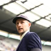 Joe Root of England looks on prior to day one of the Third Test match in the Ashes series between Australia and England at Melbourne Cricket Ground on December 26, 2021 in Melbourne, Australia. 