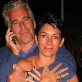 Ghislaine Maxwell and her former boyfriend Jeffrey Epstein in an undated photo