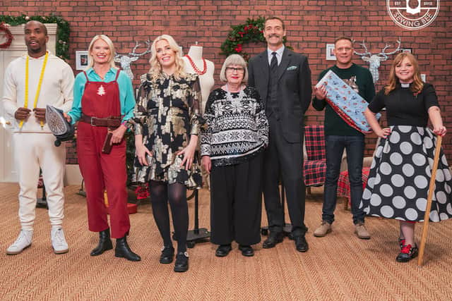 The sewing competition boasts both a Christmas and New Year’s special this year (Photo: Great British Sewing Bee)