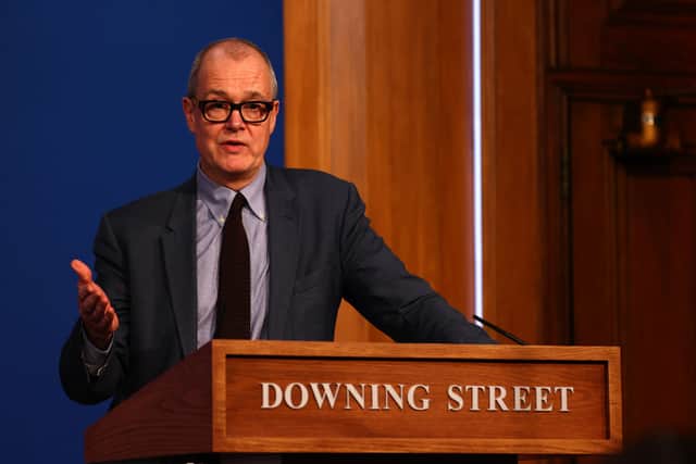 Chief scientific adviser Patrick Vallance was one of those in a WhatsApp chat with Boris Johnson. Picture: Adrian Dennis-WPA Pool/Getty Images