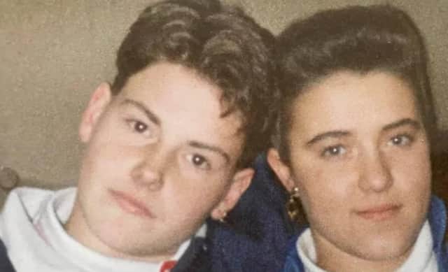 Jason and Lisa in their younger years (Credit: GoFundMe)