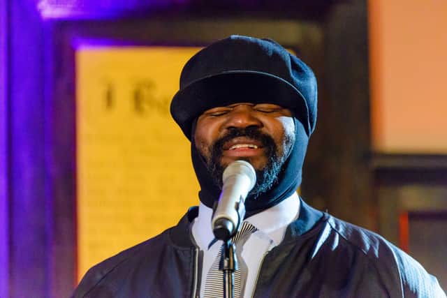 Gregory Porter during the MOBO Outstanding Contribution To Music Award announcement at Gresham Centre (Photo: Joe Maher/Getty Images)