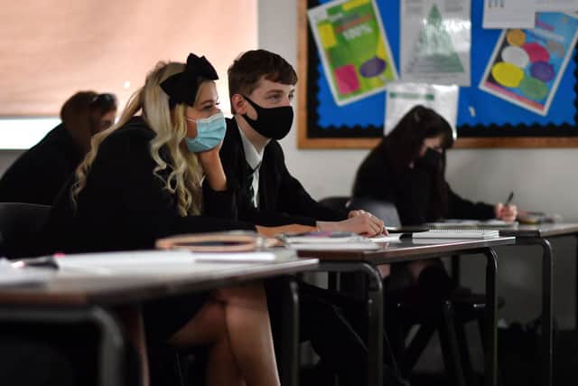 The Government has been criticised for not acting faster in regards to reintroduce masks in English schools (Photo: Anthony Devlin/Getty Images)