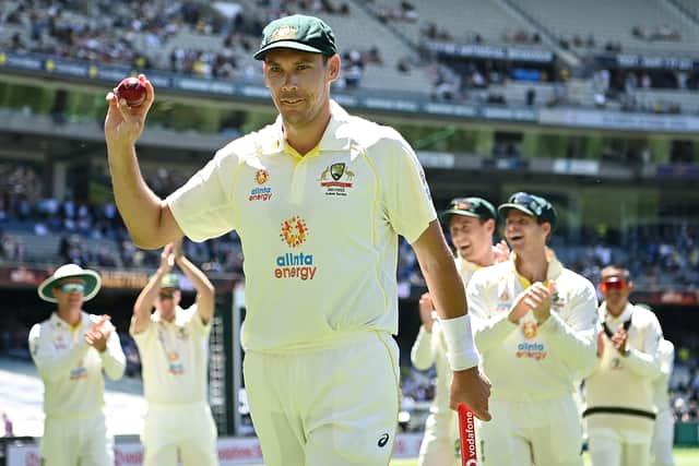 Scott Boland took six wickets in his first Test for Australia at the MCG