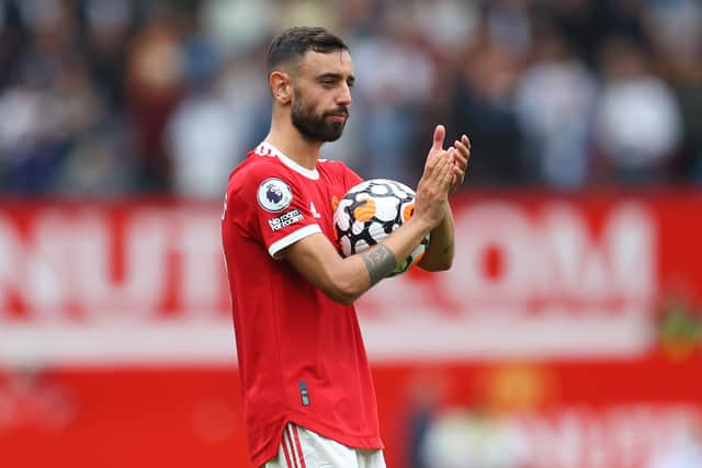 Fernandes has struggled to recreate his form from earlier this season. Credit: Getty.
