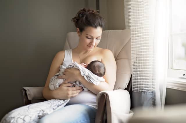 Those who photograph breastfeeding mothers without their consent could face up to two years in jail under new proposals. (Credit: Shutterstock)