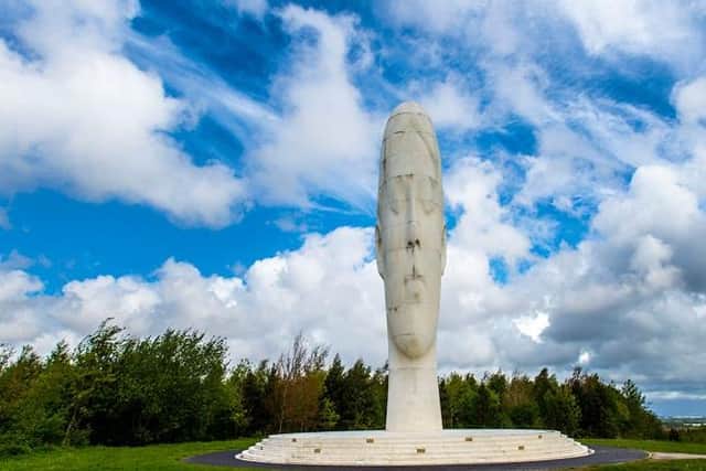 The Dream statue in St Helens features in Stay Close (Picture: VisitLiverpool)