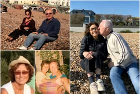 Raymond Gower, 74, said his wife Trish, also 74, had to wait two months for a correct in-person diagnosis, which gave the aggressive cancer time to spread (SWNS) 
