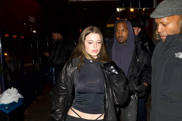 Julia and Ye head out in New York, as fans of Kim draw comparisons from Kim and Julia's dress sense (Picture: Splash)