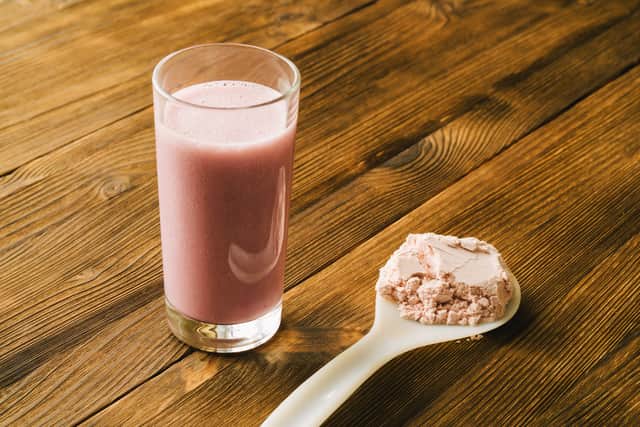 Meal replacement diets often involve consuming calorie controlled shakes (image: Shutterstock)