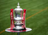The FA Cup trophy. (Photo by Alex Livesey/Getty Images)