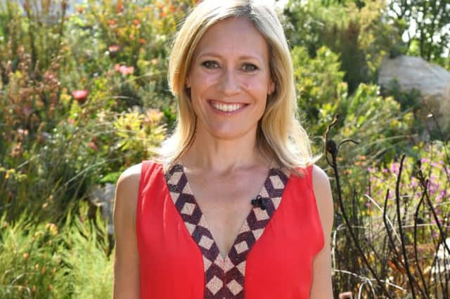 Journalist Sophie Raworth at the Chelsea Flower Show in 2018 (Photo: Jeff Spicer/Getty Images)
