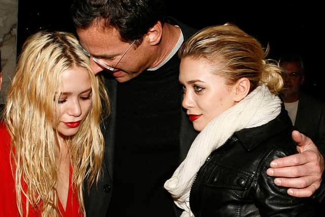 Mary-Kate and Ashley Olsen and Bob Saget starred together on Full House (Photo: Amy Sussman/Getty Images)