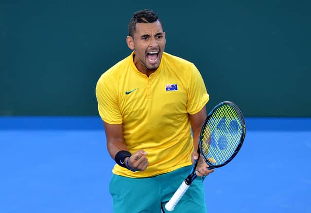 <p>Kyrgios tests positive for Covid-19</p>