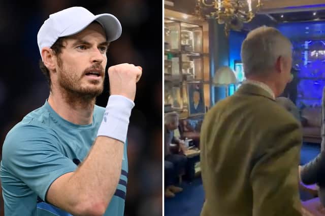 Andy Murray responded to Nigel Farage on Twitter (Photos: Getty / Twitter)