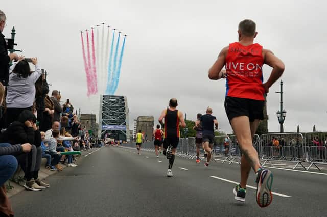 The 2021 Great North Run was the 40th staging of the annual running race (image: Getty Images)
