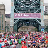 The world famous running race crosses the iconic Tyne Bridge (image: Getty Images)