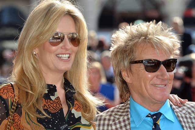 Penny Lancaster and Rod Stewart at The Prince’s Trust Celebrate Success Awards (Photo: Anthony Harvey/Getty Images)