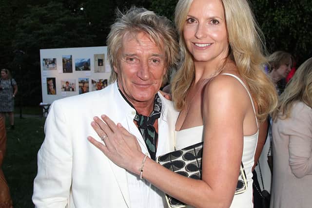 Rod Stewart and Penny Lancaster split up briefly before getting back together (Photo: David Buchan/Getty Images for Theirworld)
