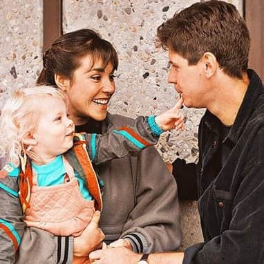 Miranda as a child in her role as Sky (Picture: Neighbours)