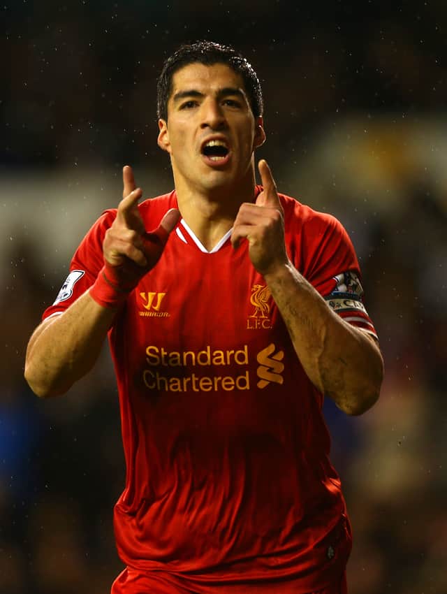 Suarez lit up the league during his five years at Liverpool 