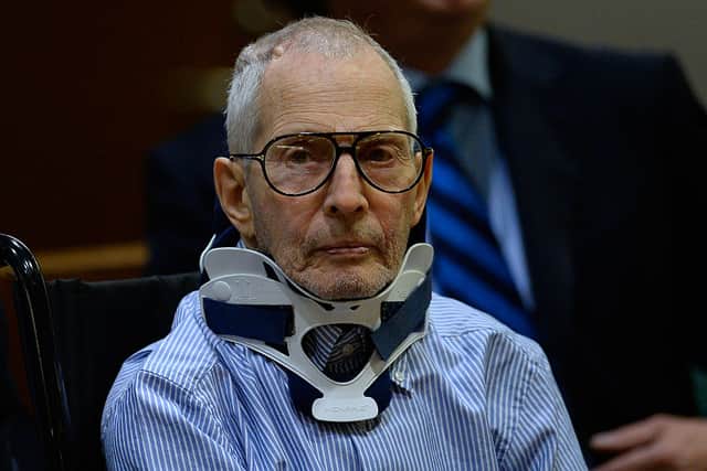 Robert Durst is believed to have murdered three people - although he was only convicted for one of the deaths (image: AFP/Getty Images)