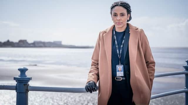 Thomason leads the cast of The Bay season three (Picture: ITV)