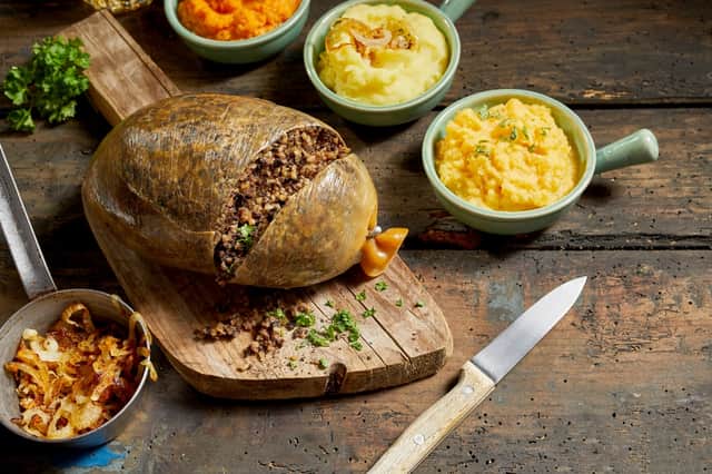 Haggis is traditionally served with neeps and tatties (Photo: Shutterstock)