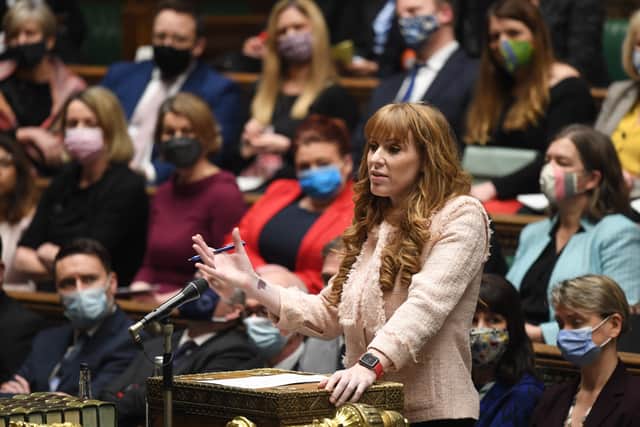 Angela Rayner addressed the House of Commons on the situation. (Credit: PA)