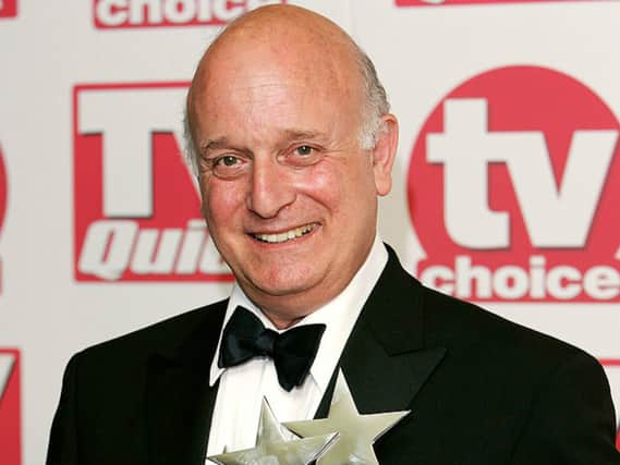Gary Waldhorn poses with the award for Best Comedy Show for The Vicar of Dibley at the TV Quick and TV Choice Awards (Photo: MJ Kim/Getty Images)