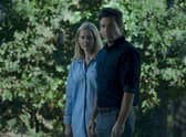  Laura Linney as Wendy Byrde and Jason Bateman as Martin ‘Marty’ Byrde in Ozark Season 4 (Credit: Steve Dietl/Netflix)