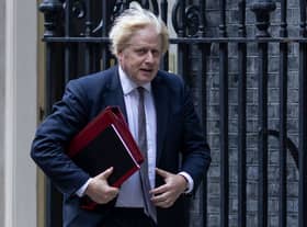 Boris Johnson leaving Downing Street in August 2021 (Photo: Dan Kitwood/Getty Images)