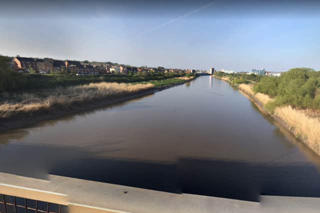 The Mersey estuary was also used as a filming location (Picture: Google Maps)