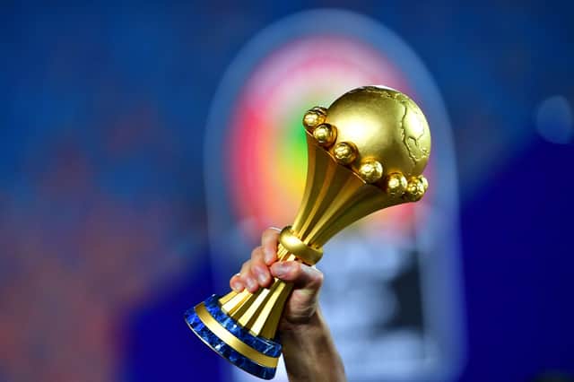 The Africa Cup of Nations trophy 
