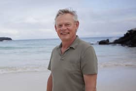 Clunes was inspired to travel to the Pacific by a book gave to him as a child by his father (Picture: ITV)