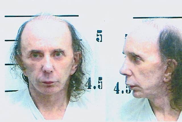 Phil Spector poses for his mugshot photo at North Kern State Prison in Delano, California in 2009 (Photo: CDCR via Getty Images)